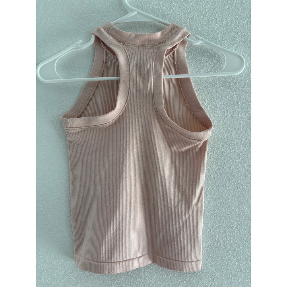 Athleta‎ Renew Tank Top Womens XXS Pink Cropped Gym Athletic Workout Sporty - Picture 2 of 7